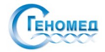 Логотип Геномед Санкт-Петербург